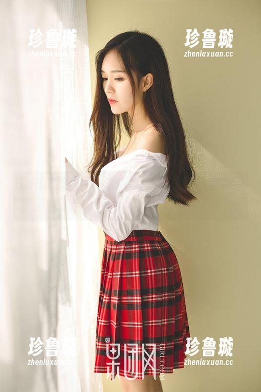 GIRLT果团网-王语纯 GIRLT果团网 - 套图来了!王语纯的双马尾,满满的少女心?