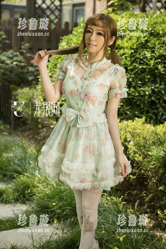 尤果网-蜜儿 尤果网 - 一言不合,蜜儿就变身女仆了?原图解锁,图包打包带走。