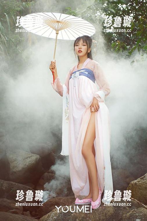 尤蜜荟 - 沈梦瑶“花美人”作品集：大概花也会腻吧。