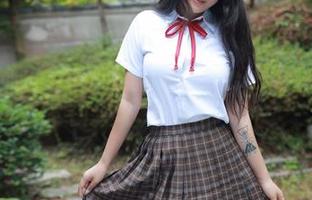 模范学院 – 小奶瓶呜呜的姐姐如同游戏中的绝世好装备，原图和资源稳得一批！