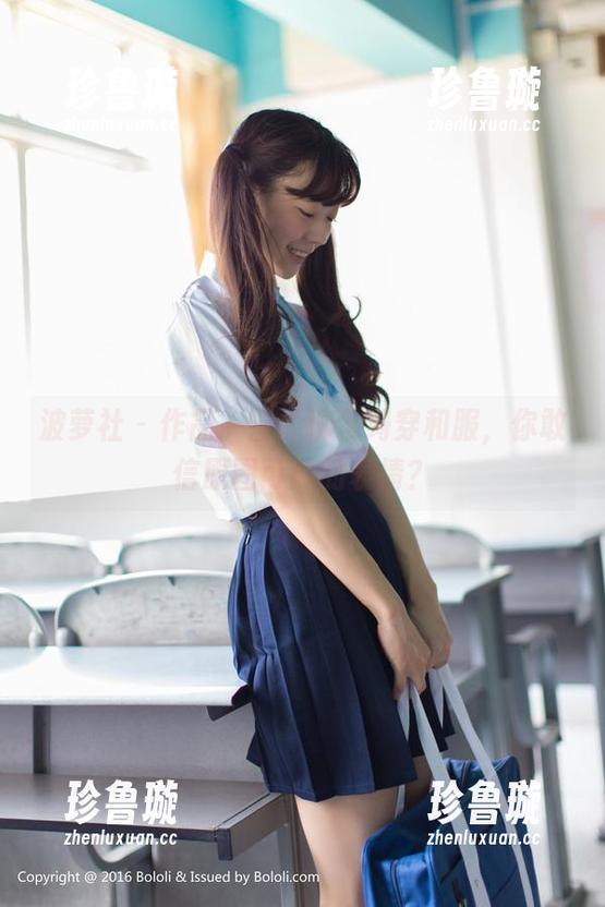 波萝社-柳侑绮 波萝社 - 作品一瞥:柳侑绮穿和服,你敢信原图可能的表情?